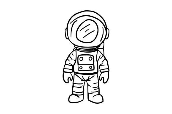 Astronaut in a Space Suit Graphics