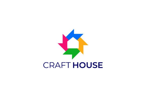 Craft and Art House Logo Concept Graphics