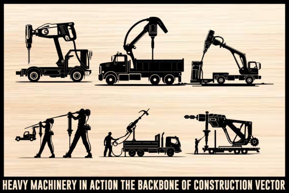 Heavy Machinery in Action – Graphics and Crafts