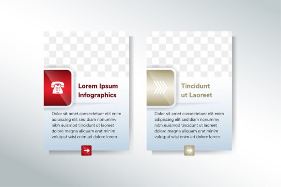 Infographic Rectangle Vertical: Graphics for Modern Design