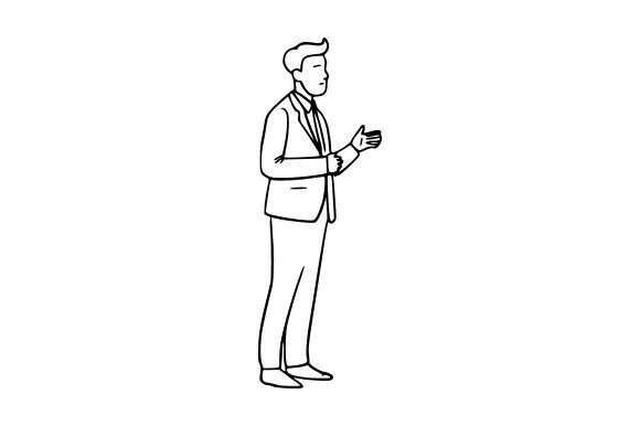 Standing Figure: Graphics and Illustrations for Real Publishing
